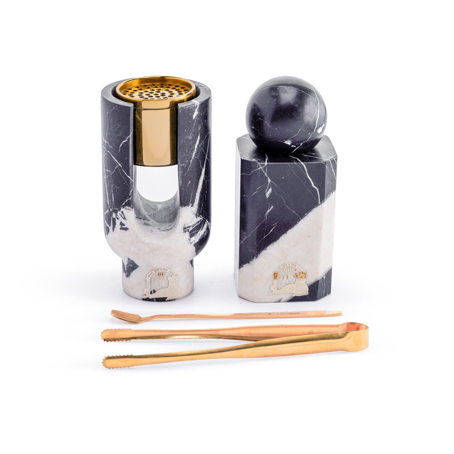 Ofra – Black Panda Marble Incense Burner & Oud Storage Set