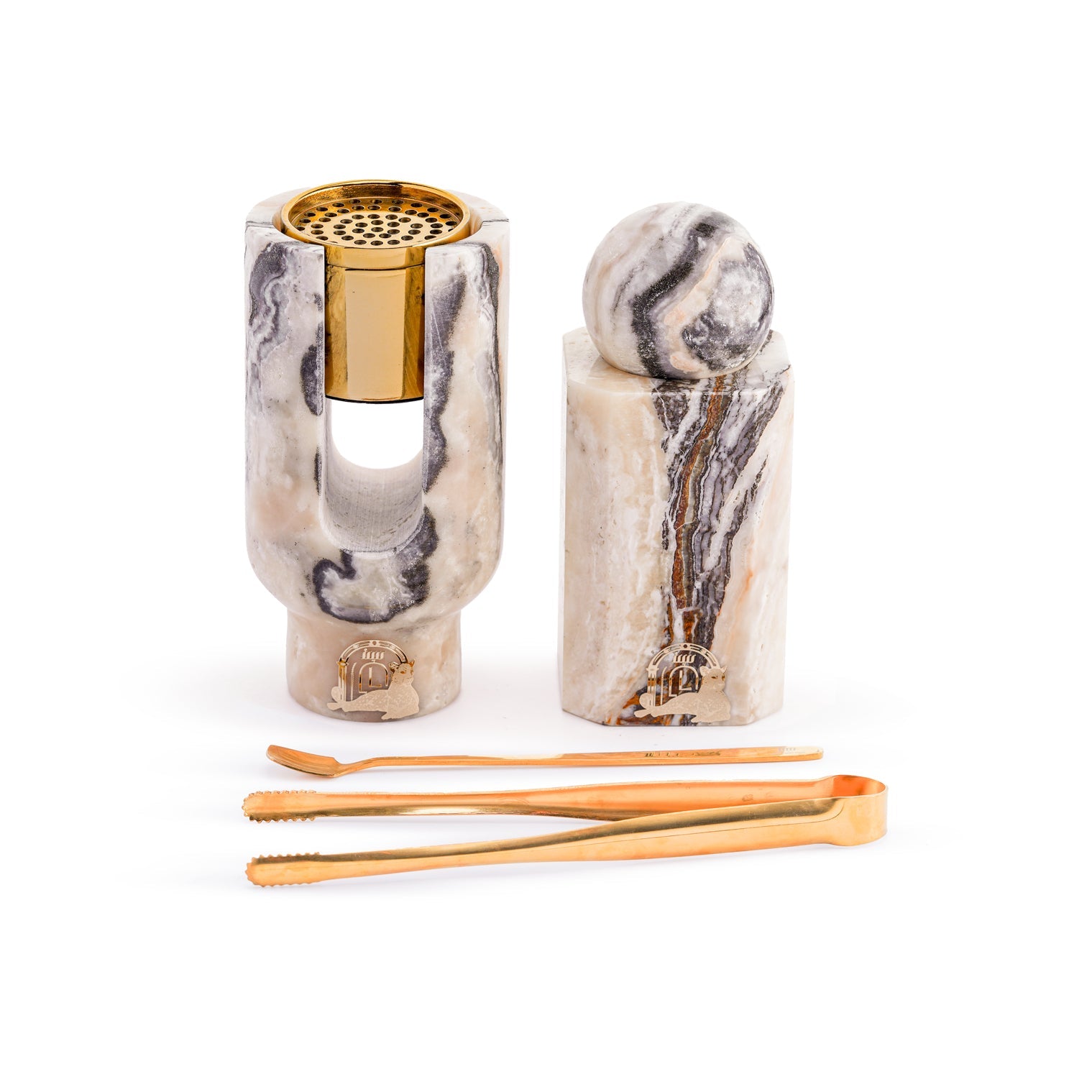 Ofra – Jurassic Travertine Incense Burner & Oud Storage Set