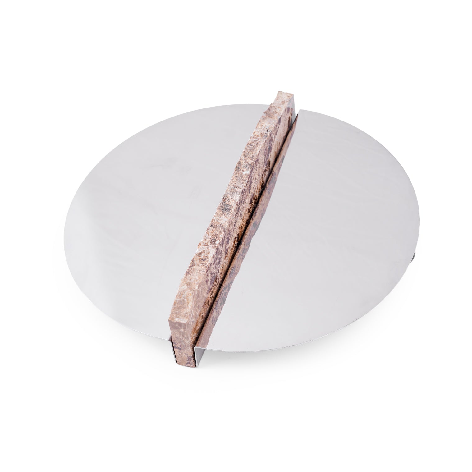 Mirror – Marble Handle Tray