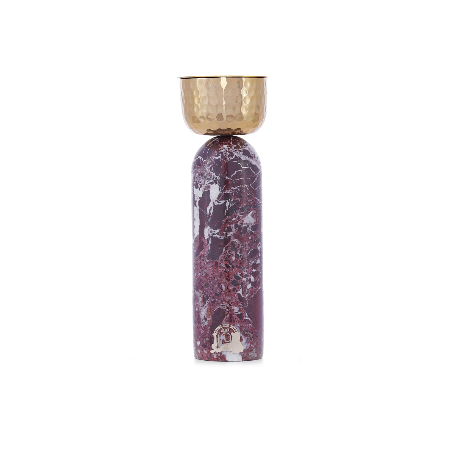 Mahabah – Rosso Levanto Marble Incense Burner