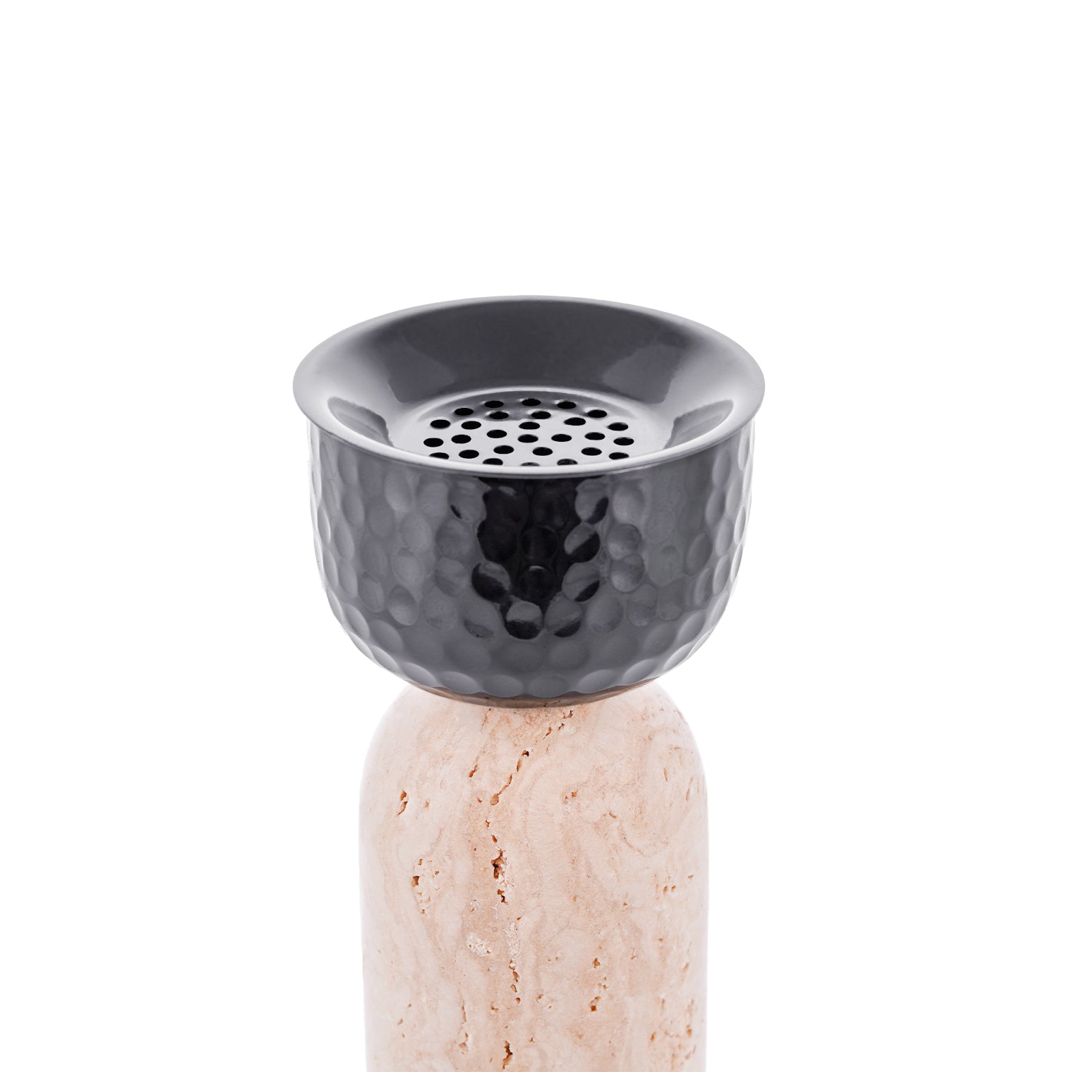 Mahabah – Beige Travertine Incense Burner
