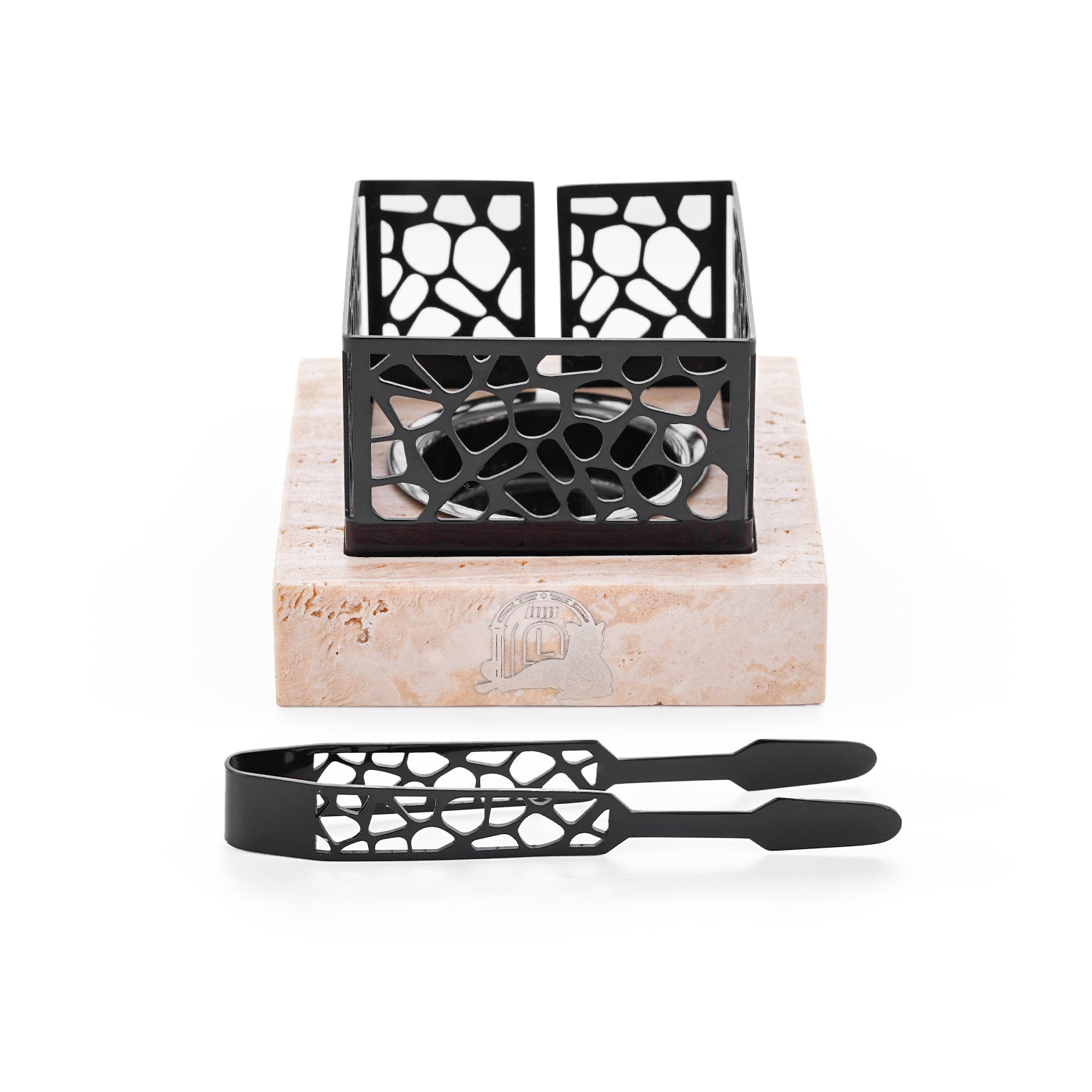 Taj Mini – Beige Travertine Incense Burner