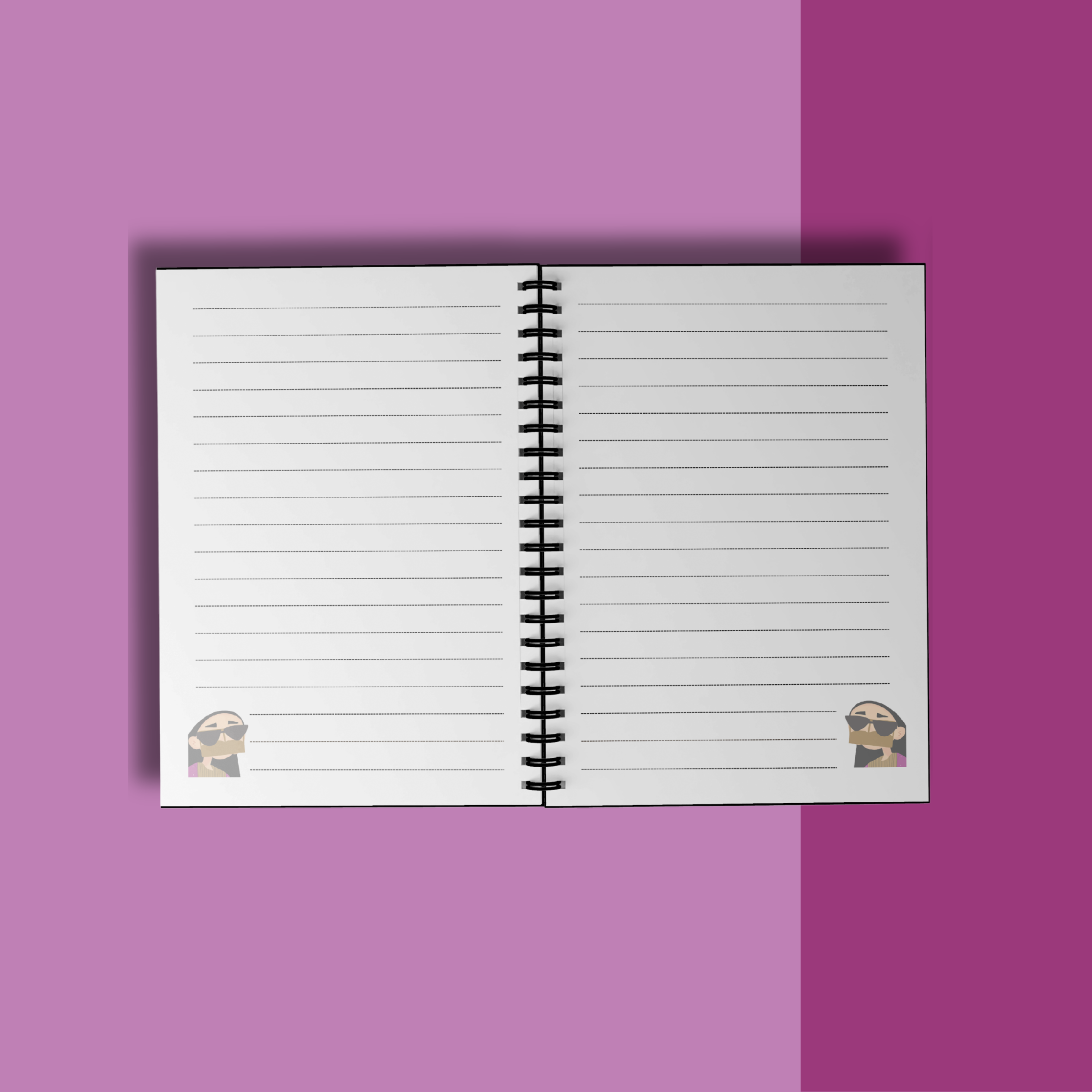 Purple Notebook
