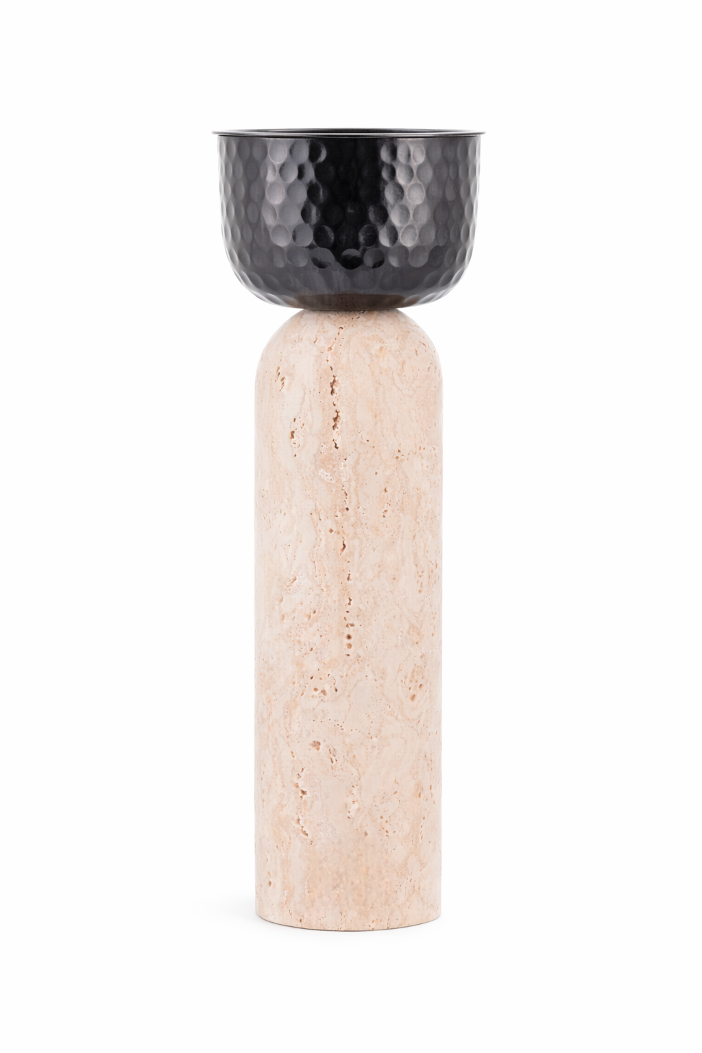 Mahabah – Beige Travertine Incense Burner