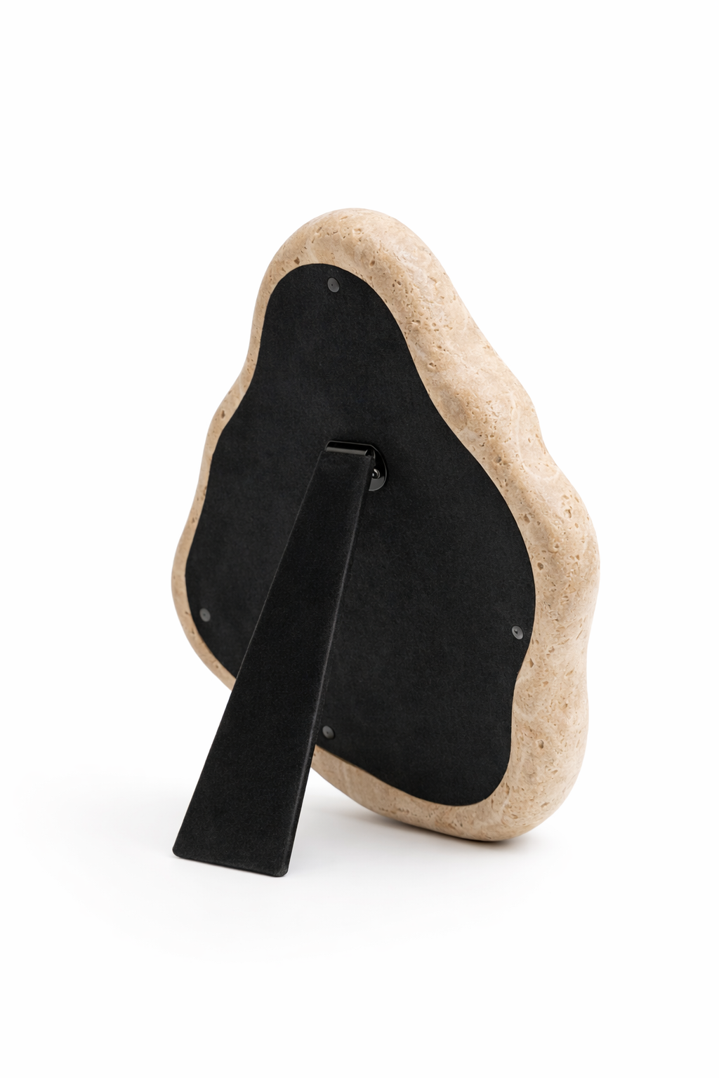 Amwaj – Beige Travertine Mirror