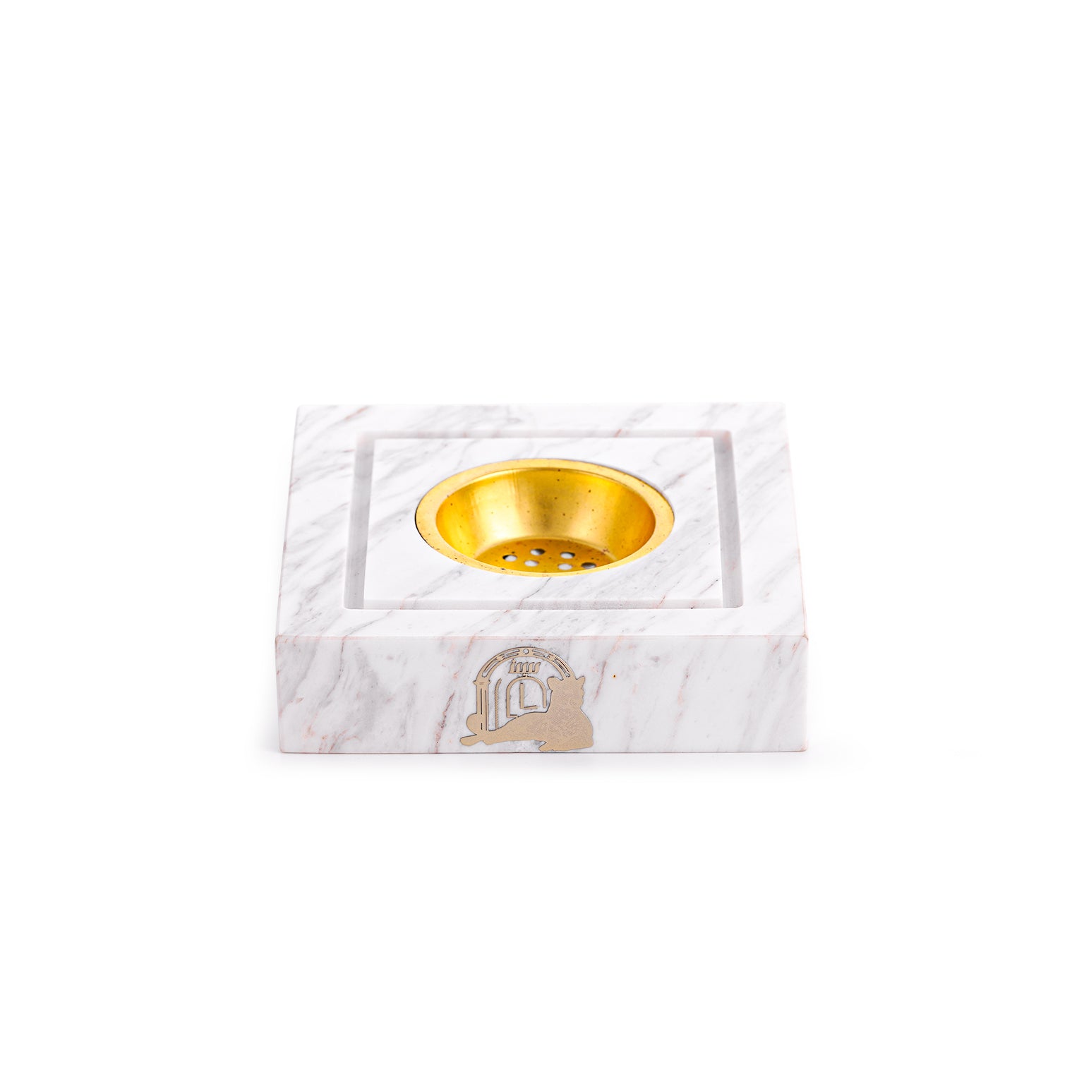Taj Mini – White Volakas Marble Incense Burner