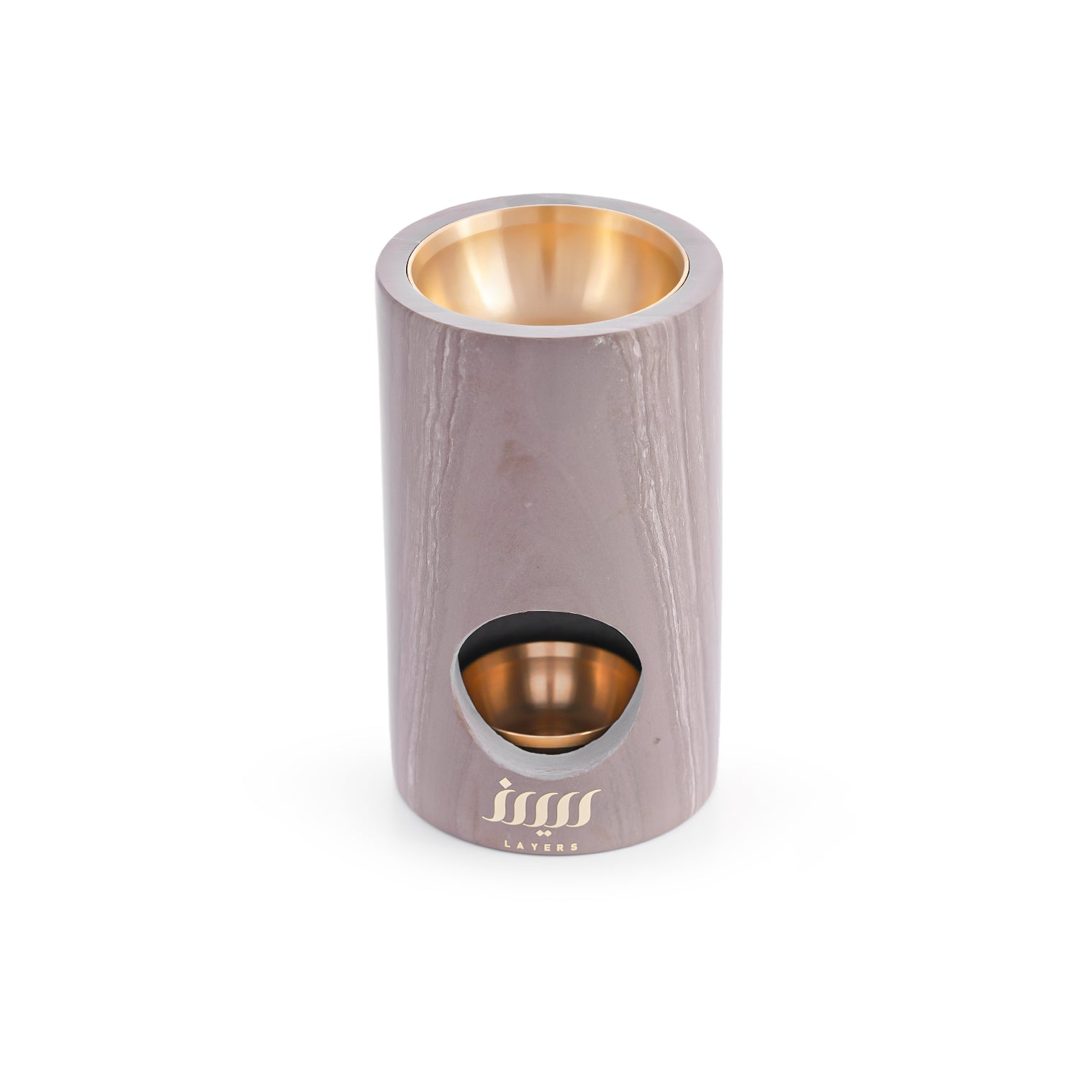 Cylindra – Athens Grey Stone Oil Burner