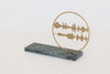 Surat Al tur|48:52| sound waves of the Holy Qura'an on Indian Green Marble