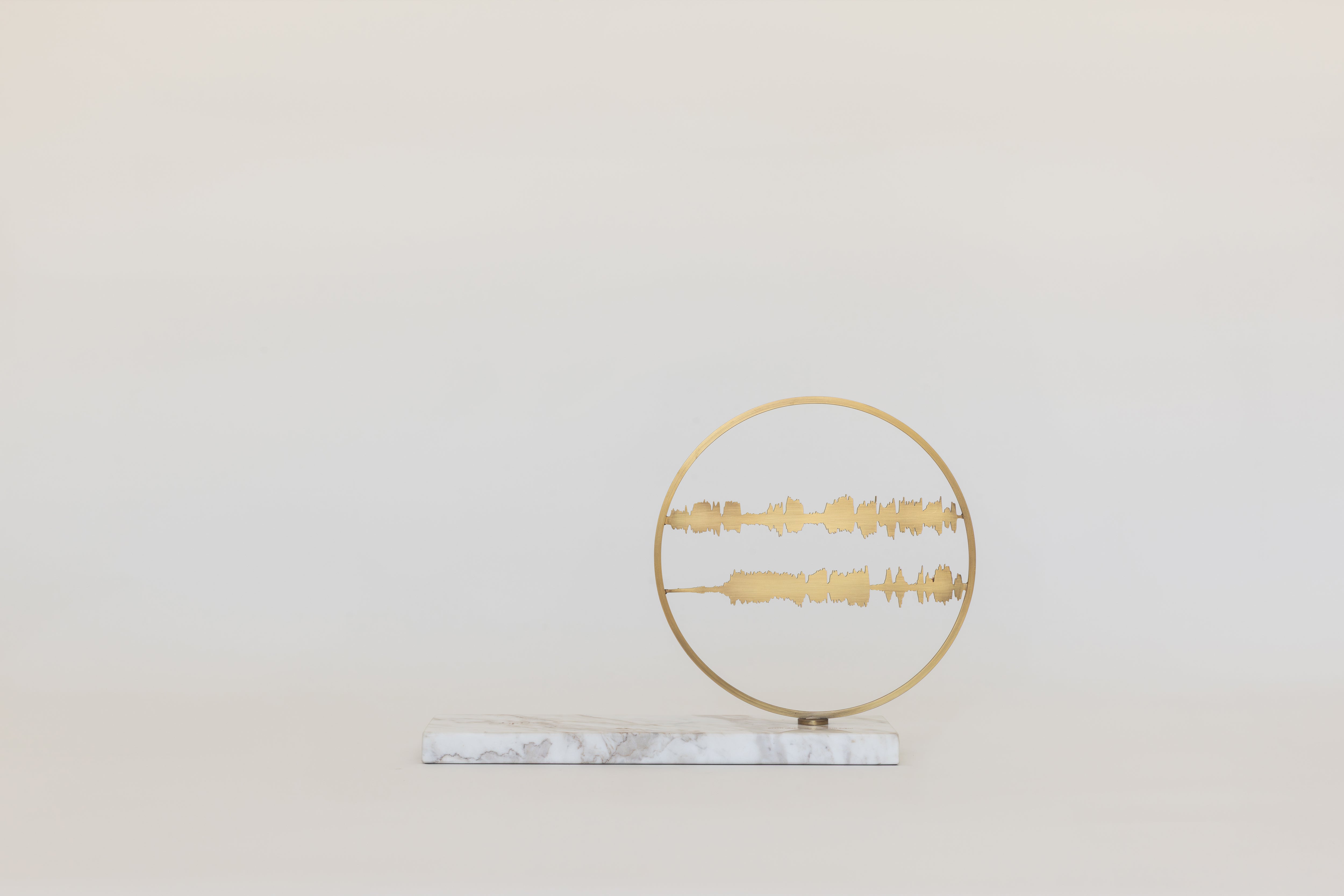 Surat Al Baqara |verse 2:186| sound waves of the Holy Qura'an on volakas Marble