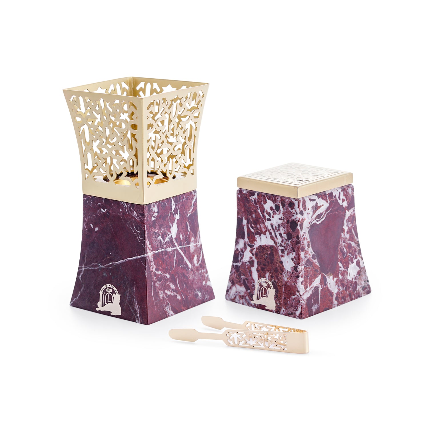 Taj – Rosso Levanto Marble Incense & Oud Set
