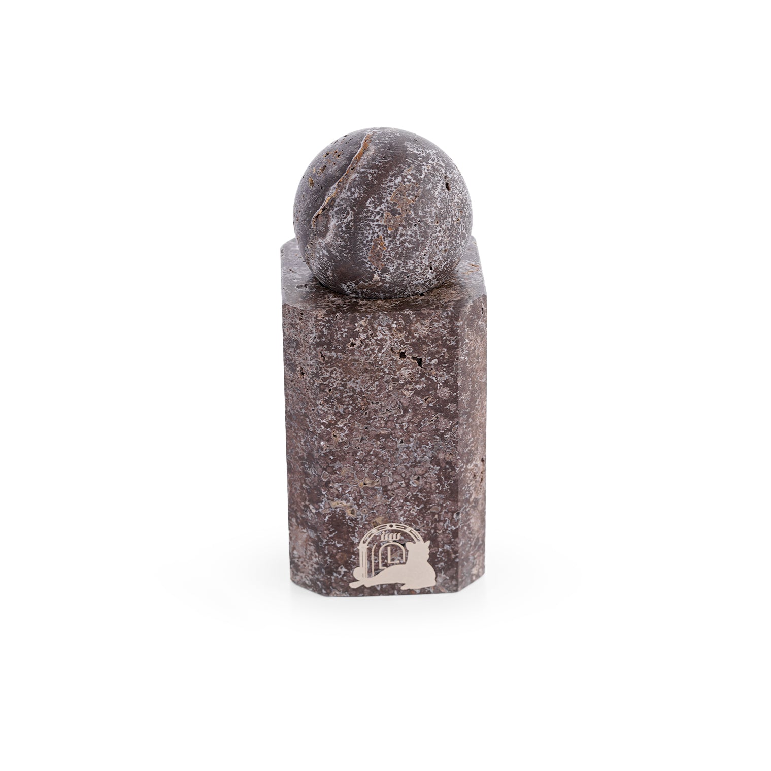 Ofra – Dark Grey Travertine Oud Storage