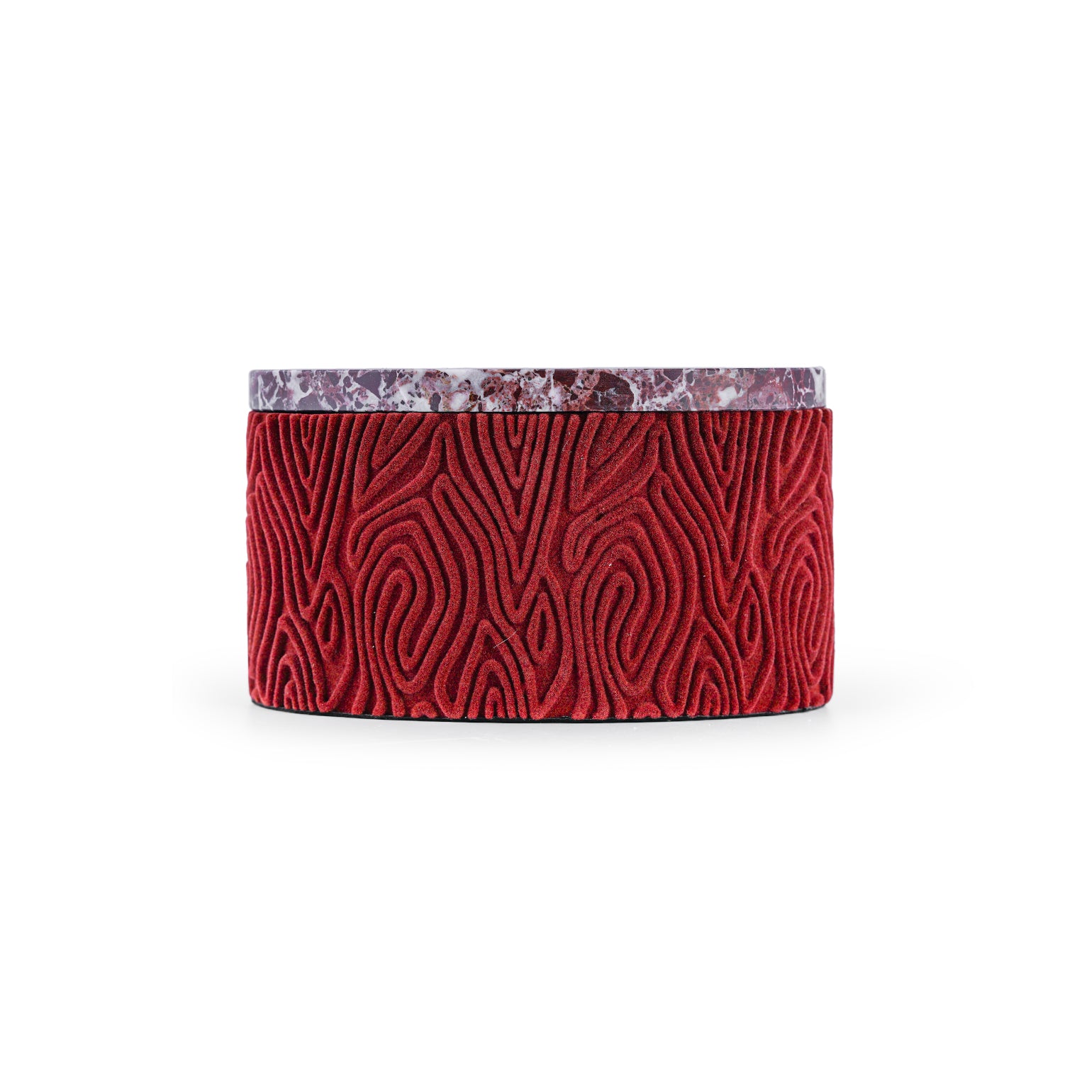 Storage Box – Rosso Levanto Marble Lid