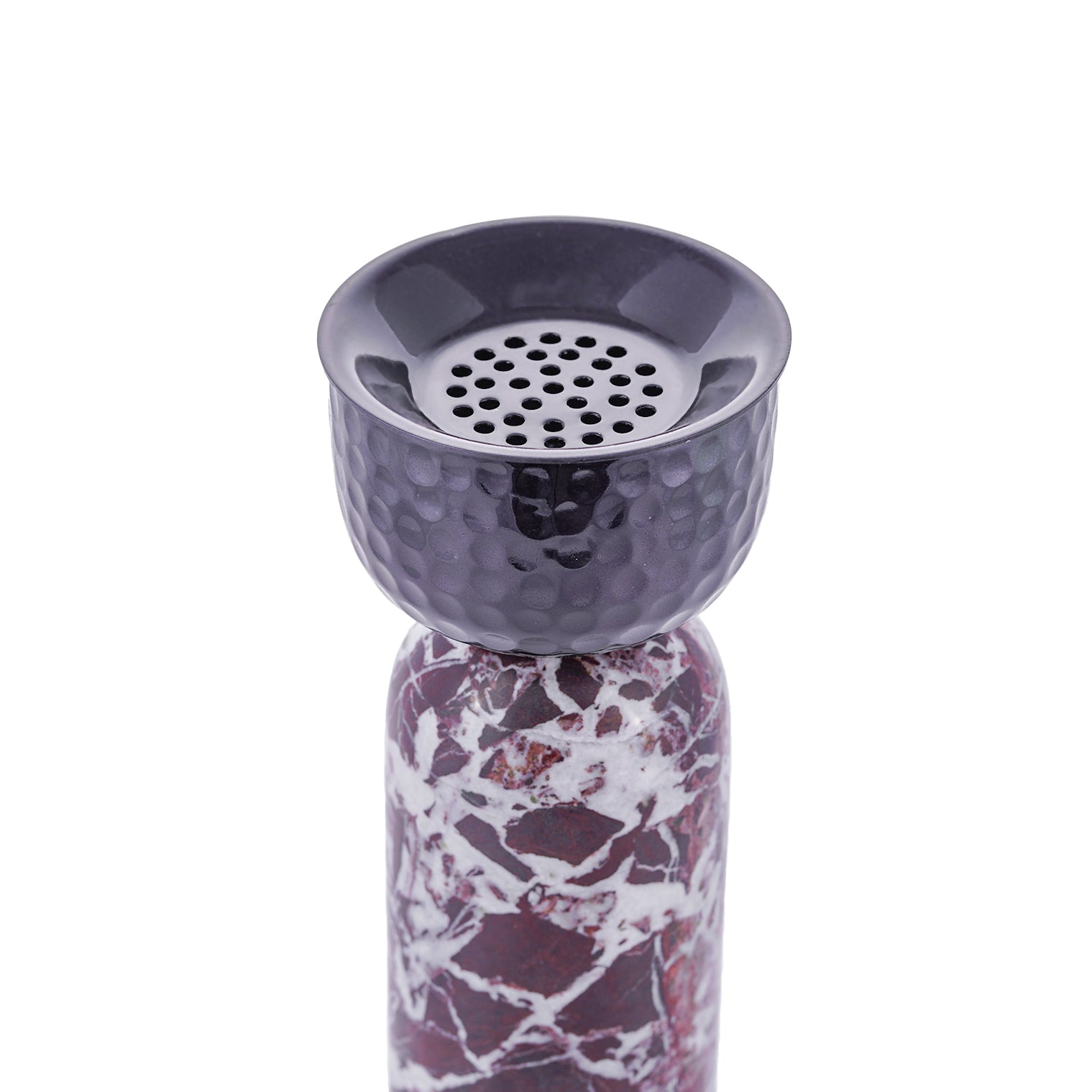 Mahabah – Rosso Levanto Marble Incense Burner