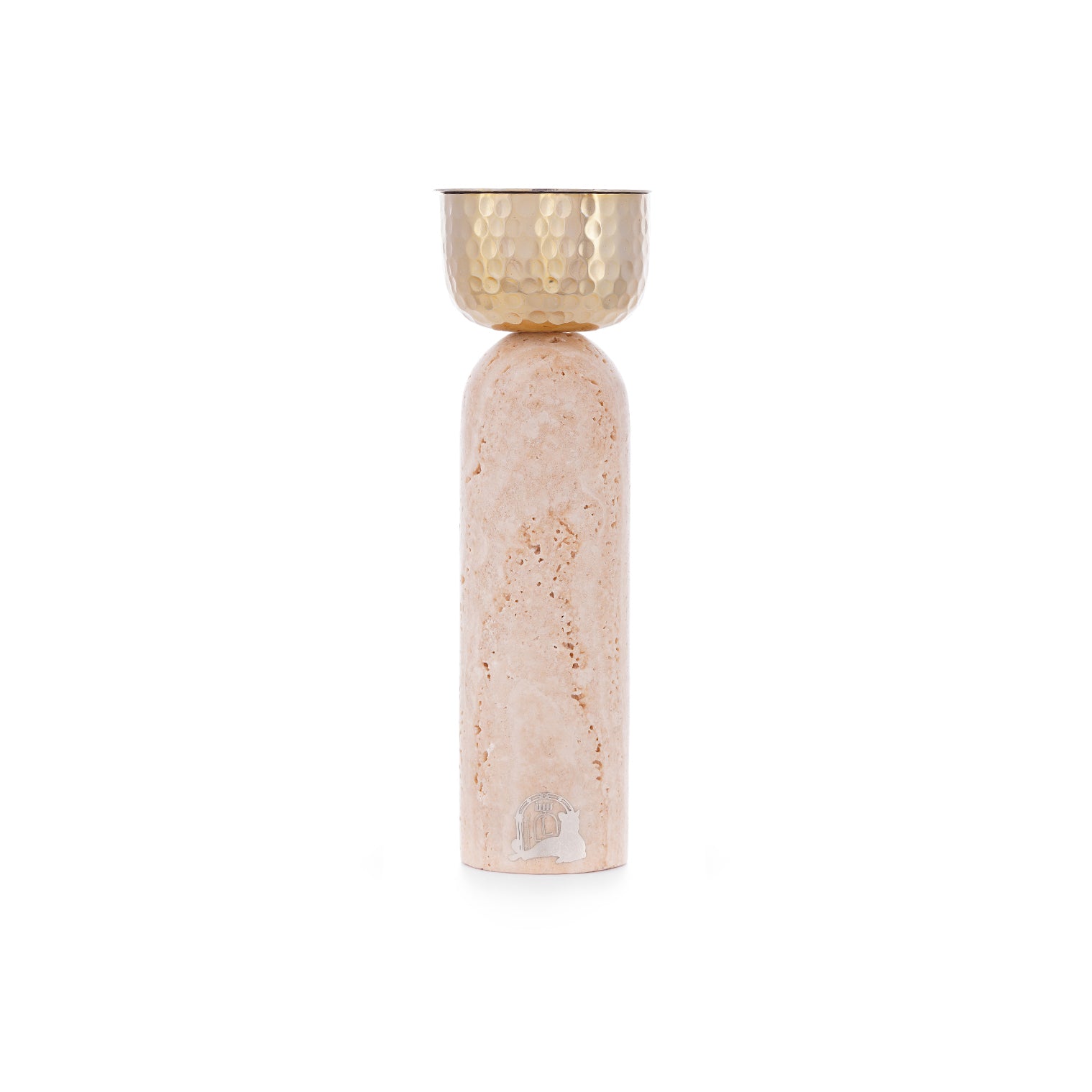 Mahabah – Beige Travertine Incense Burner