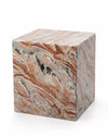 Red Orobico Cube Side Table