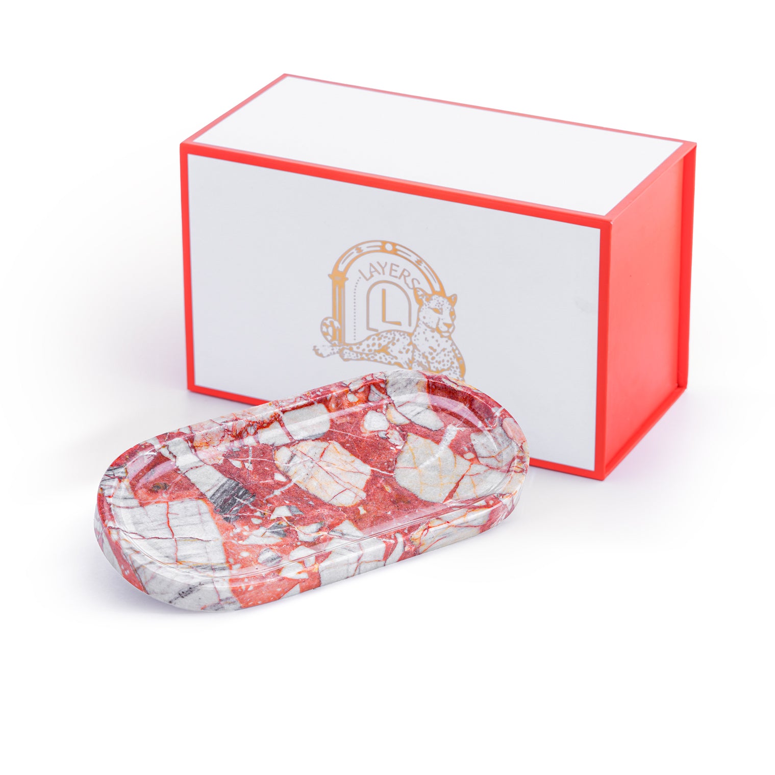 Red Dragon – Bulgari Red Marble Tray