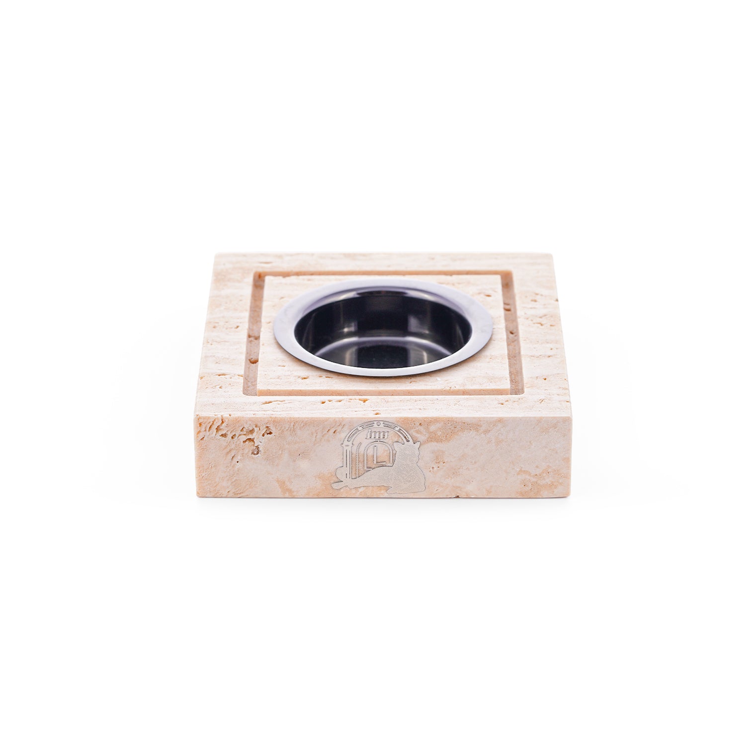 Taj Mini – Beige Travertine Incense Burner