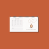 Writable Desk flip calendar