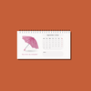 Writable Desk flip calendar