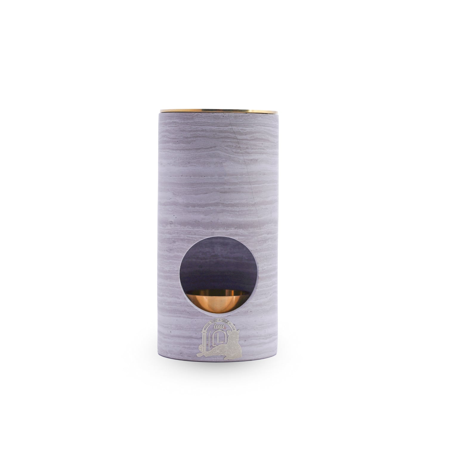 cylindra-grey-wood-marble-oil-burner-Layers Home Decoration
Diffuser
Oil burner
Marble
Natural marble
Decor
Arabic fragrance 
ناشر البخور
موقد الزيت
رخام
رخام طبيعي
ديكور
بخور